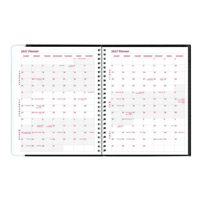 Pre-Vu Weekly Appointment Book, 2027, English, Black (CB920.BLK-27)