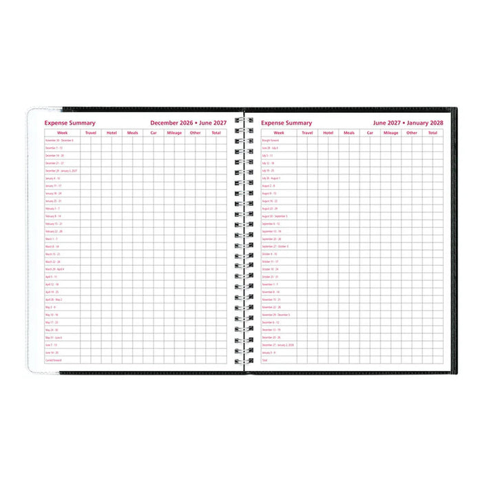 Pre-Vu Weekly Appointment Book, 2027, English, Black (CB920.BLK-27)