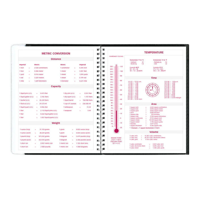 Pre-Vu Weekly Appointment Book, 2027, English, Black (CB920.BLK-27)