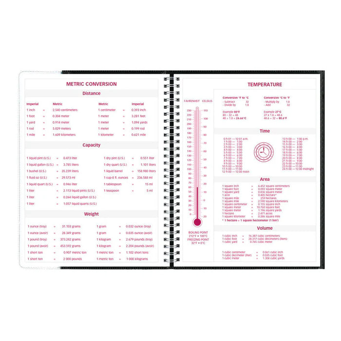 Pre-Vu Weekly Appointment Book, 2027, English, Black (CB925.BLK-27)