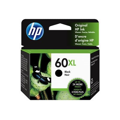 Inkjet Cartridge-Hp #60Xl Black High Yield