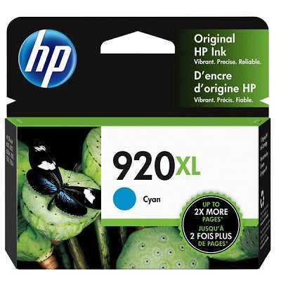 Inkjet Cartridge-Hp #920Xl Cyan High Yield