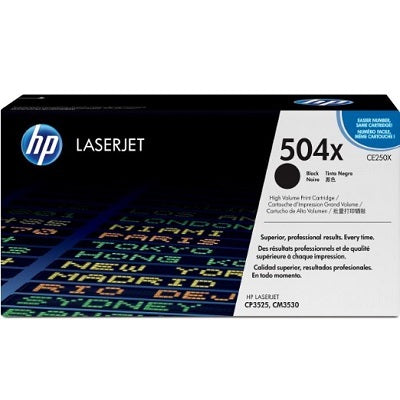 Laser Toner-Hp #504X Black High Yield