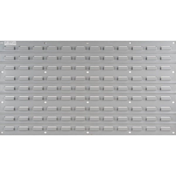 Bin Support Rack-Kleton Metal Louvered Panel, 36"W X 19"H