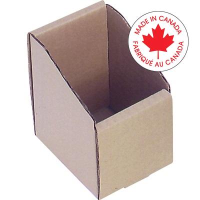 Parts Bin-Divider Corrugated 3-3/4"Wx3-5/8"Dx4-1/2"H
