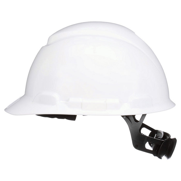 Hard Hat-Ratchet Adjustment, Non-Vented, White