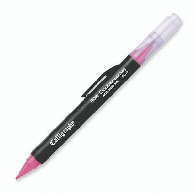Calligraphy Marker Double Ended, Pink