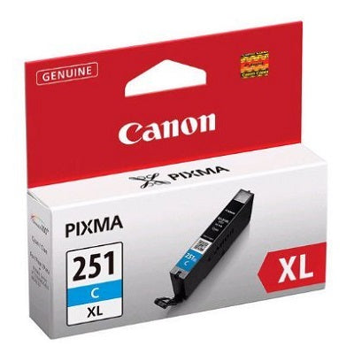 Inkjet Cartridge-Canon #251Xl Cyan Hy -6449B001