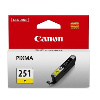 Inkjet Cartridge-Canon #251 Yellow -6516B001