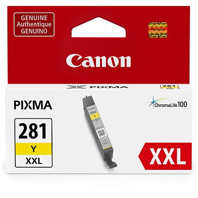 Inkjet Cartridge-Canon #281Xxl Yellow Super Hy -1982C001