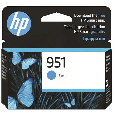 Inkjet Cartridge-Hp #951 Cyan