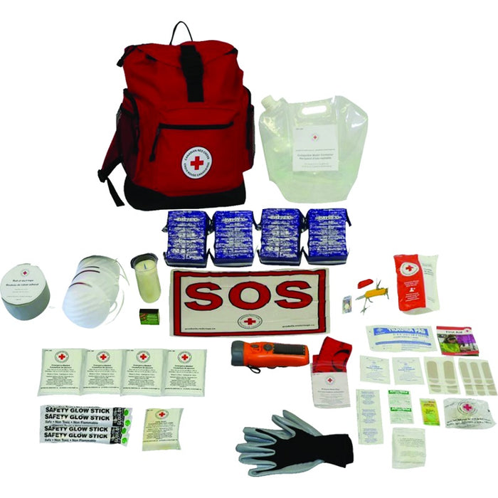 First Aid Kit-Canadian Red Cross Basic 4-Person