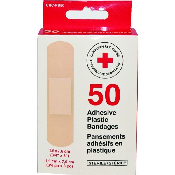 Bandages-Canadian Red Cross Plastic 50/Bx