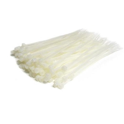 Cable Ties-Startech 6" Nylon Clear, 100/Pack