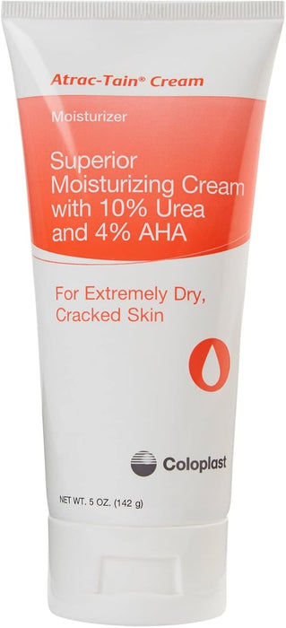 Coloplast 1814 - Atrac-Tain Cream w/ Urea and Alpha Hydroxy Acid (AHA) 140ml ,5oz
