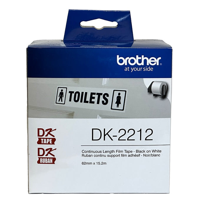 Labels-Brother White Film Tape 2-3/7X50