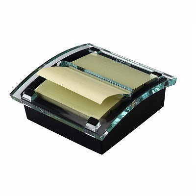 Note Dispenser-Pop-Up 4X4, Black/Clear Top
