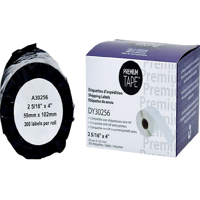 Labels-Dymo Labelwriter Compatible, Shipping 2-5/16X4, 300/B