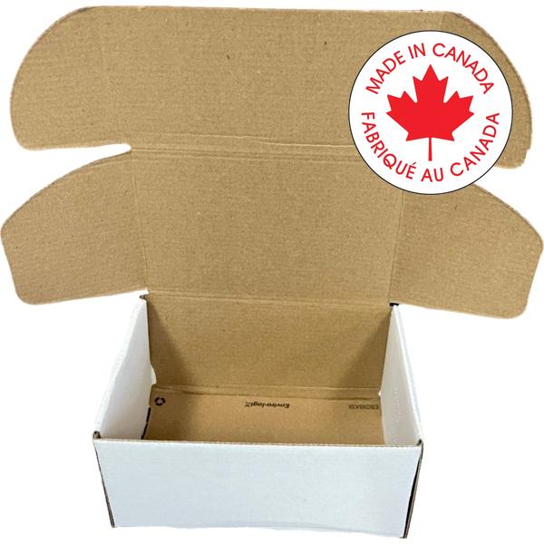 Box-Shipping, Ecommerce 6 X 4 X 2.1 Die Cut Flat 50/Pk