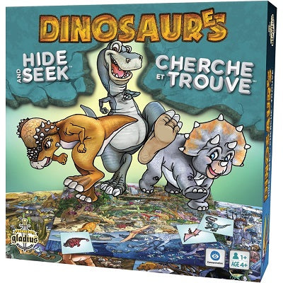 Board Game-Gladius Hide And Seek Dinosaurs