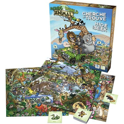 Board Game-Gladius Hide And Seek Animal World