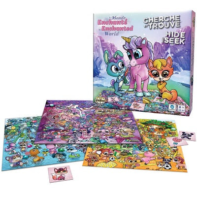 Board Game-Gladius Hide And Seek Enchanted World