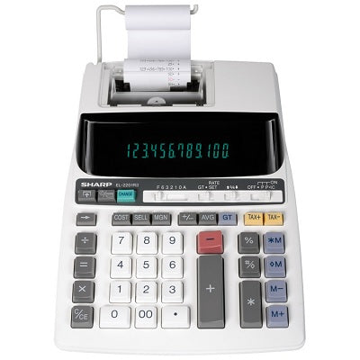 Calculator-Sharp, Printing Ac 12 Digit 2-Colour 2.0Lps