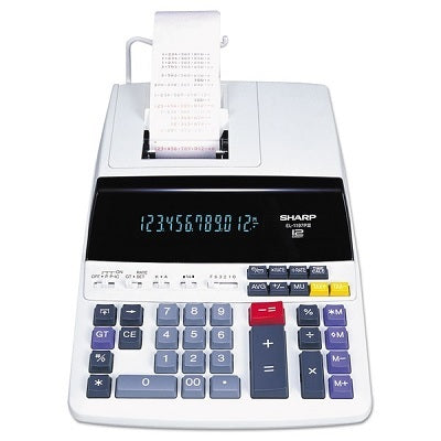 Calculator-Sharp, Printing Ac 12 Digit Heavy Duty 4.3Lps