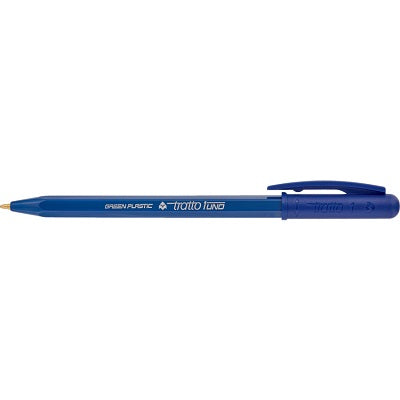 Pen-Retractable, Tratto-1 Green 1.0Mm Medium Blue 50/Box