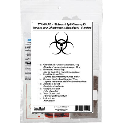 Spill Kit-Biohazard, First Aid Central