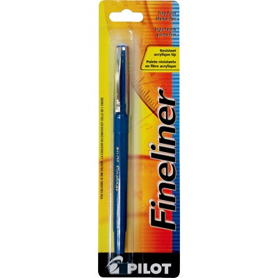 Marker-Fineliner Blue Carded