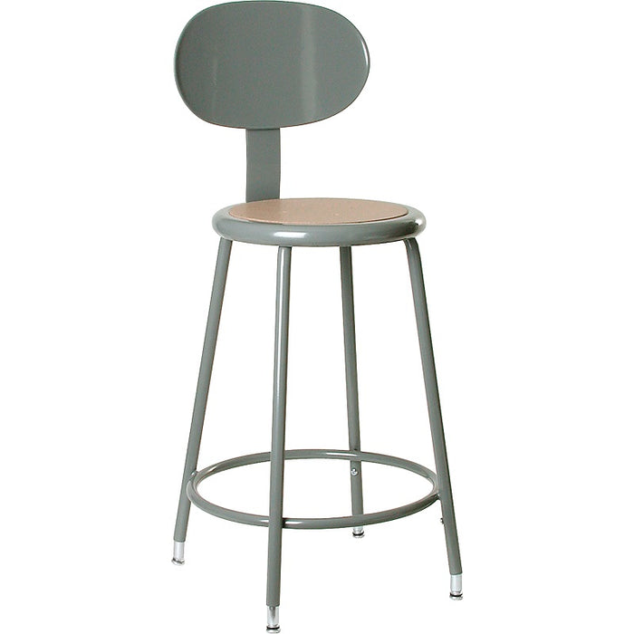 Stool-500 Series, Adjustable 25-30" Grey