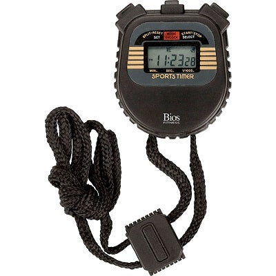 Stop Watch-Bios Digital Water Resistant Black