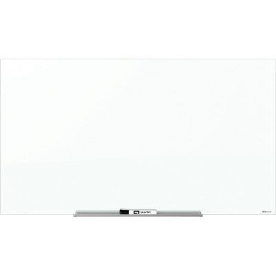 Marker Board-Glass Invisamount White 74"X42" Magnetic