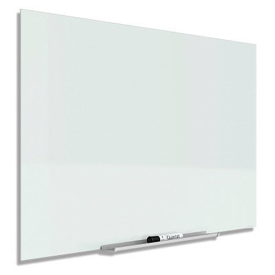 Marker Board-Glass Invisamount White 85"X48" Magnetic