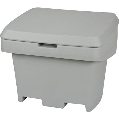 Salt Bin-Heavy Duty Outdooor Container 30" X 24" X 24", Grey