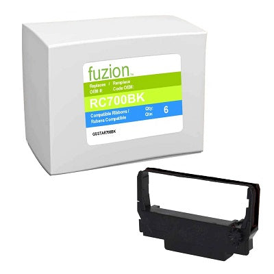 Ribbon-Star Micronics Rc700B Compatible, Black 6/Box