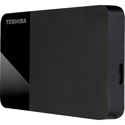 Hard Drive-Toshiba Canvio Ready Portable 4Tb, Black