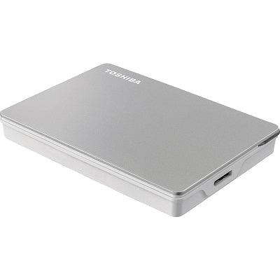 Hard Drive-Toshiba Canvio Flex Portable 1Tb, Silver