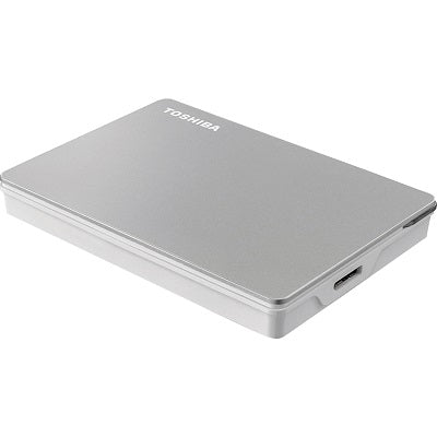 Hard Drive-Toshiba Canvio Flex Portable 2Tb, Silver