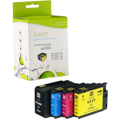 Inkjet Cartridge-Hp #932Xl Compatible, Black & Cmy