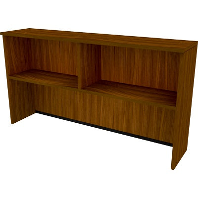 Hutch-Innovations, 66"W X15"D X 36"H, Black Walnut