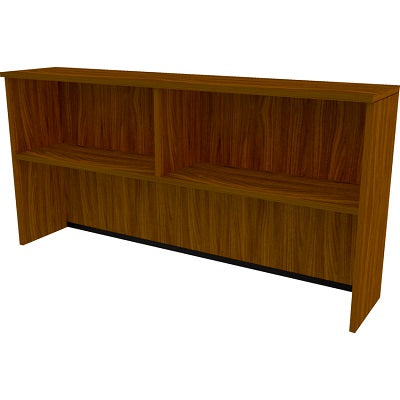 Hutch-Innovations, 72"W X15"D X 36"H, Black Walnut