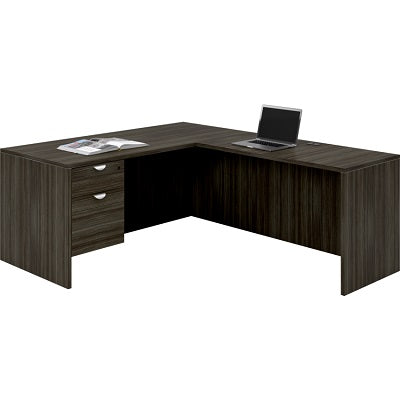 Workstation-Innovations L Shaped Desk 66X72 Grey Dusk