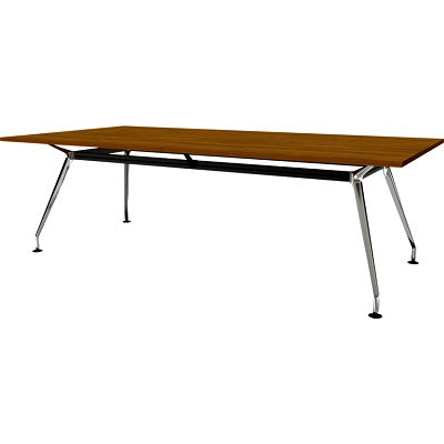 Meeting Table-Innovations, Upscale Rectangle, Blk Walnut/Crm