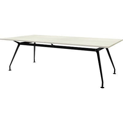 Meeting Table-Innovations, Upscale Rectangle Winterwood/Chrm