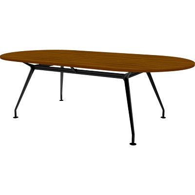 Meeting Table-Innovations, Upscale Racetrack, Blk Walnut/Blk