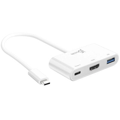 Usb Cable-Type C To Hdmi & Usb 3.0 With Power Delivery