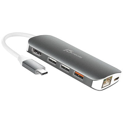 Usb Dock-Usb-C, Mult Adapter 9 Functions In 1