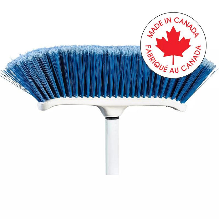Broom-Curved, Venus Magnetic 48" Metal Handle, Blue